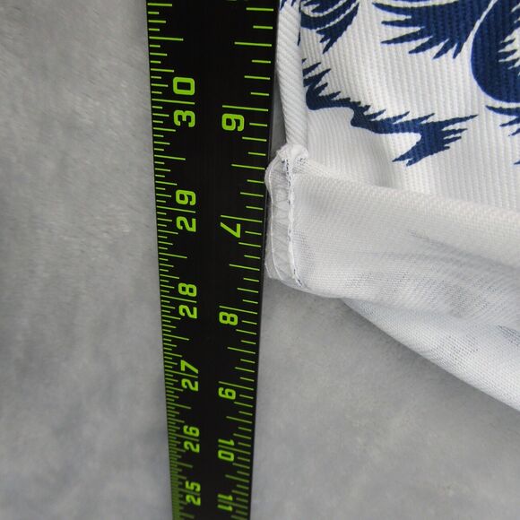 Turbokolor Men's Artistic Shorts Abstract Wave Fish Pattern Cotton Poland Sz 32 - Picture 8 of 12